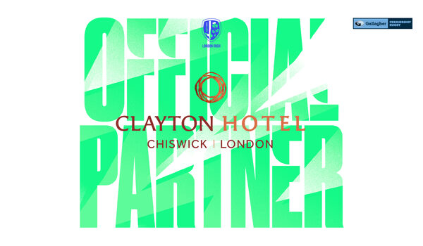 Clayton Hotel Chiswick to continue as Official Hotel Partner